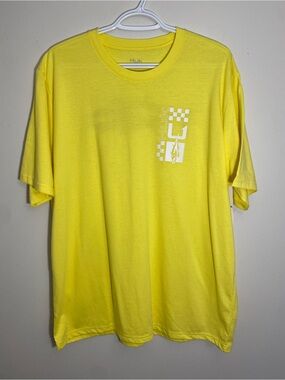 Huk NWT Short-Sleeve Fishing T-Shirt Yellow XL